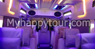 11+1 seater deluxe 1x1 tempo traveller hire in gujarat ahmedabad